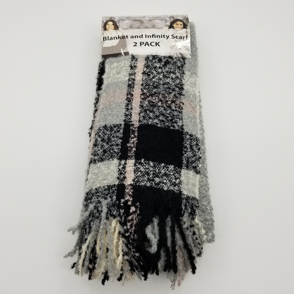 Emanuel Geraldo Scarf 2 Pack - NWT